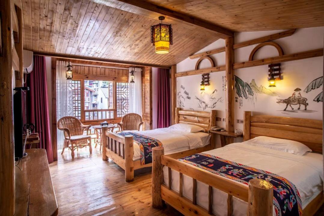 Mountain View Guesthouse Чжанцзяцзе Экстерьер фото