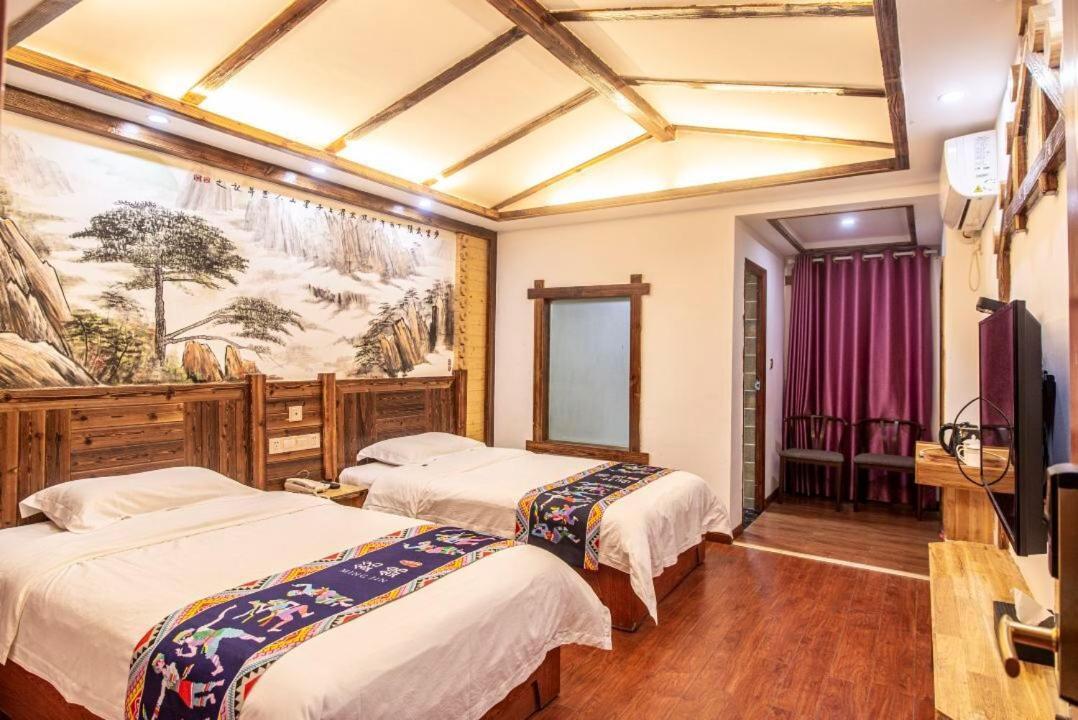 Mountain View Guesthouse Чжанцзяцзе Экстерьер фото