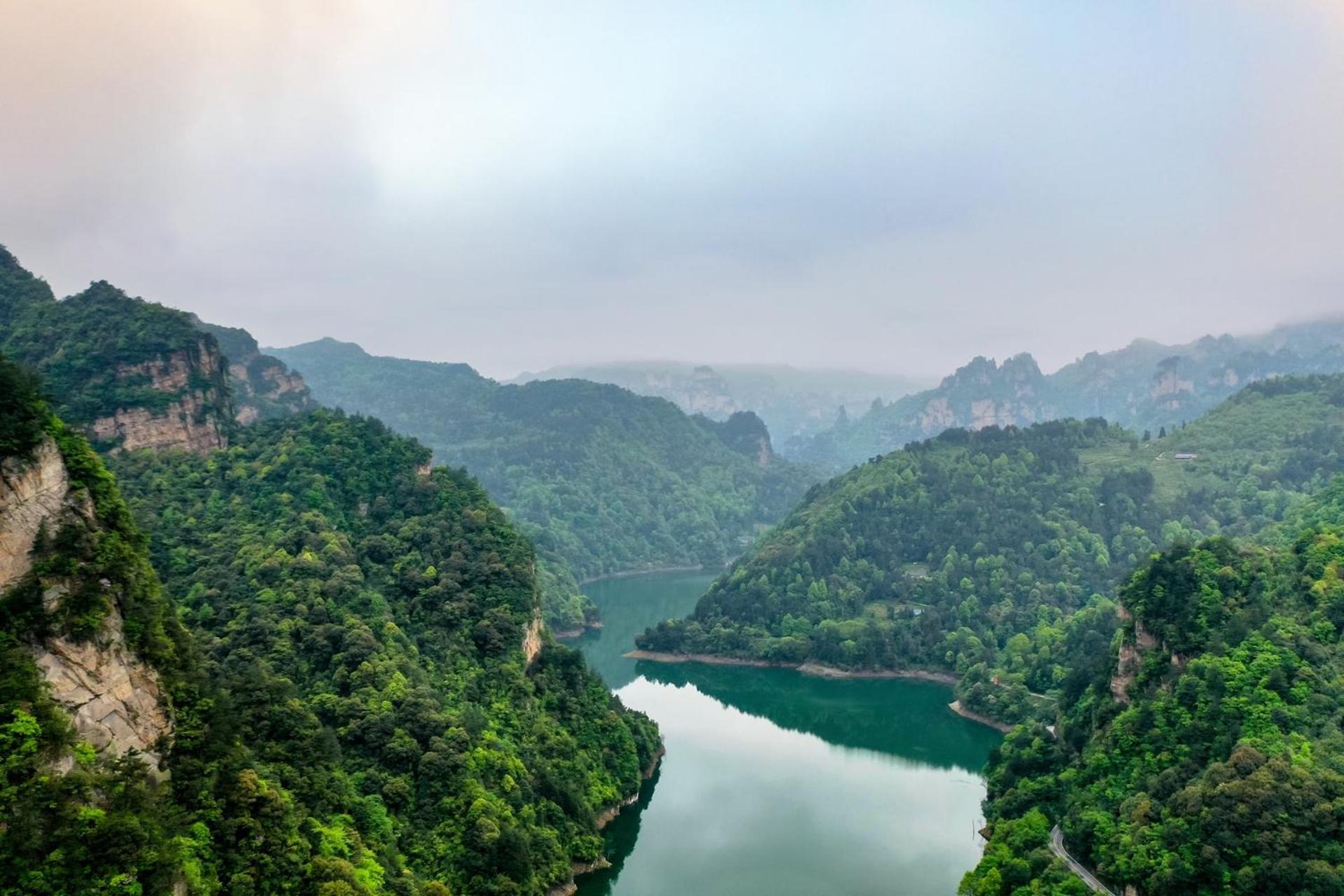 Mountain View Guesthouse Чжанцзяцзе Экстерьер фото
