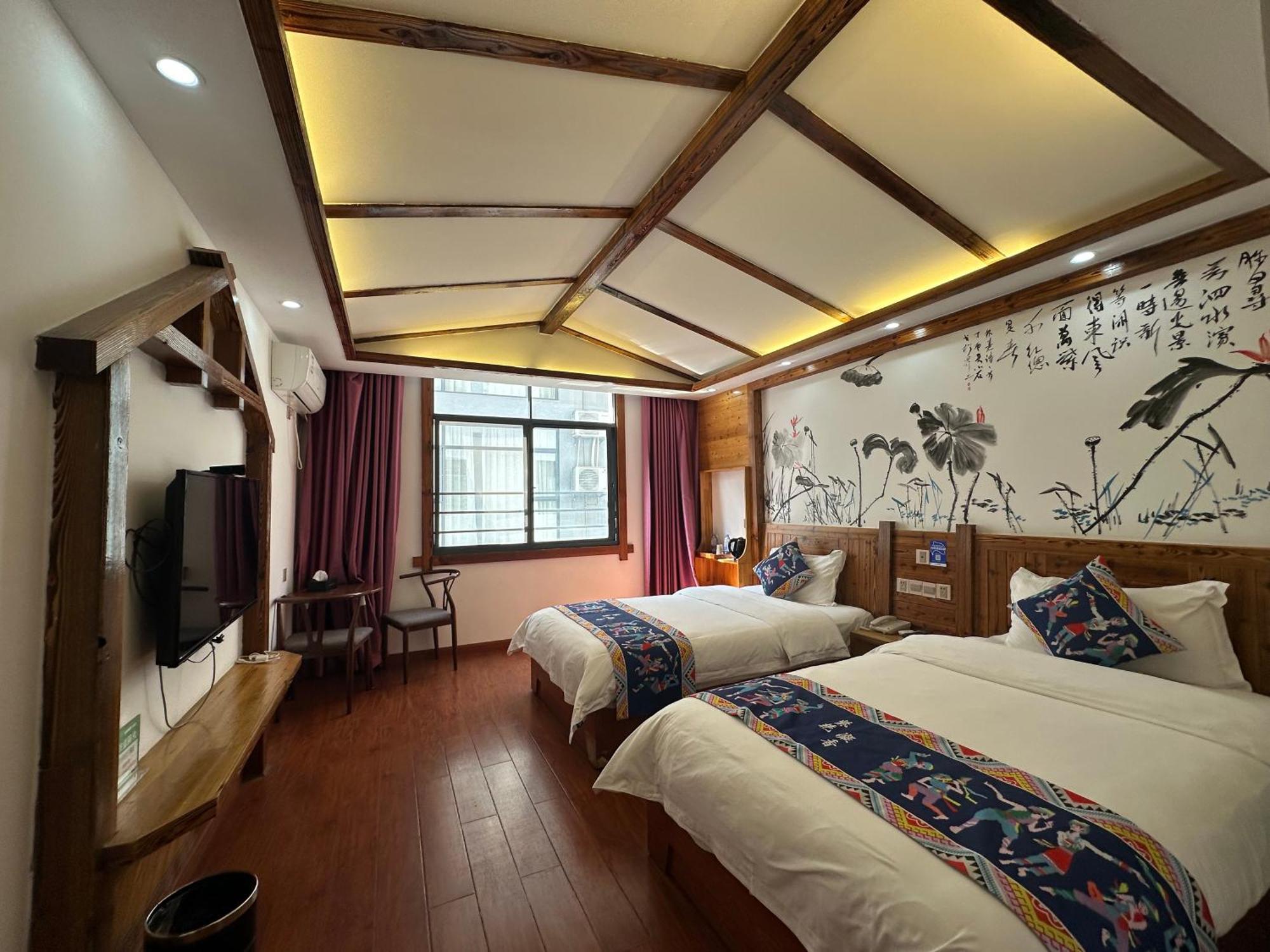 Mountain View Guesthouse Чжанцзяцзе Экстерьер фото