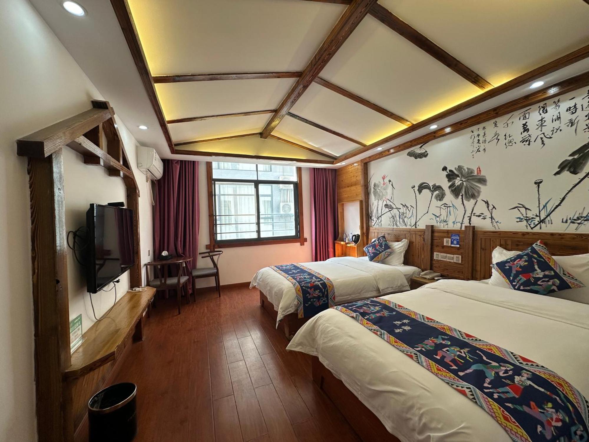 Mountain View Guesthouse Чжанцзяцзе Экстерьер фото